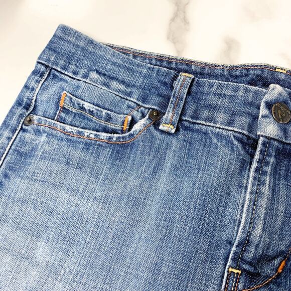 Citizens of Hummanity Womens Size 28 Sophia #300 Medium Wash Denim Skirt - Picture 4 of 12